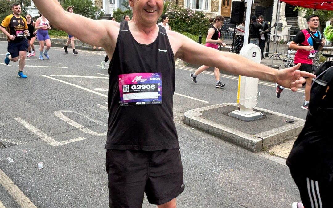 Paul’s half marathon to support friend with myeloma
